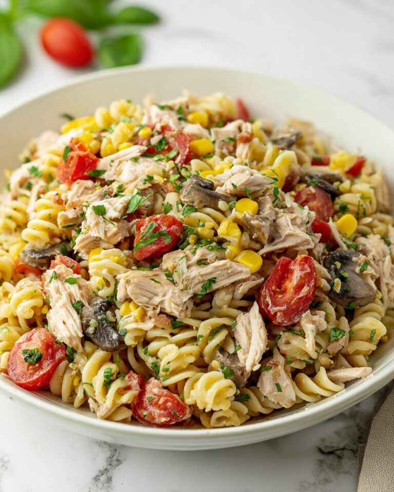 Summery Chicken Pasta Salad Recipe