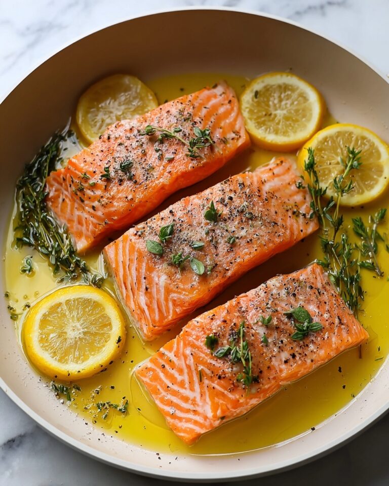 One-Pan Poached Salmon with Herbs for a Quick Weeknight Dinner Recipe