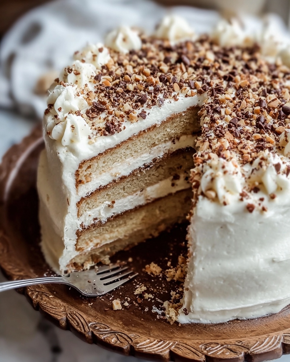 Quick Italian Cream Cake Recipe - Recipe Image