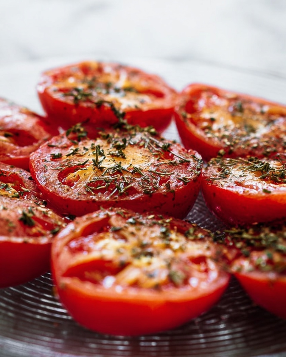 Roasted Tomatoes with Garlic, Lemon Pepper, and Tarragon Recipe - Recipe Image