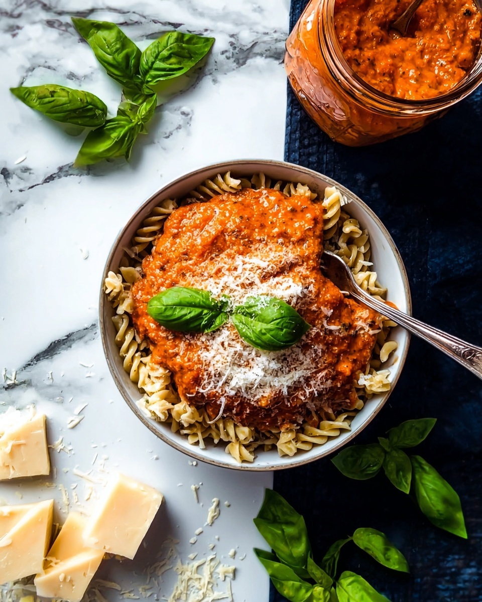 Roasted Tomato and Red Pepper Sauce Recipe - Recipe Image