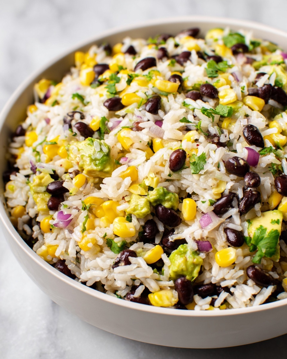 Black Bean Corn Avocado Salad Recipe - Recipe Image