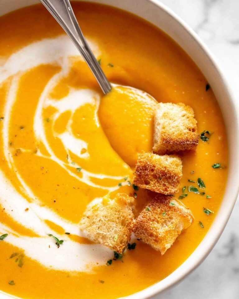 Creamy Carrot Ginger Soup Recipe