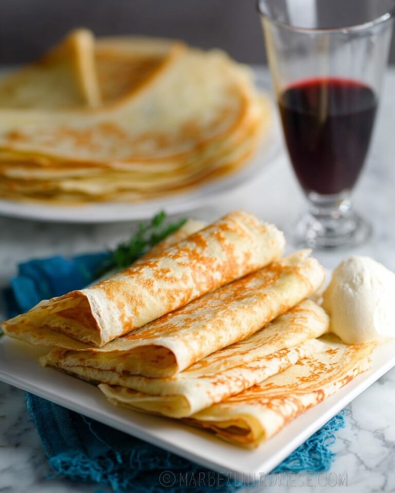 Turkey Crepes (Savory Nalesniki) Recipe