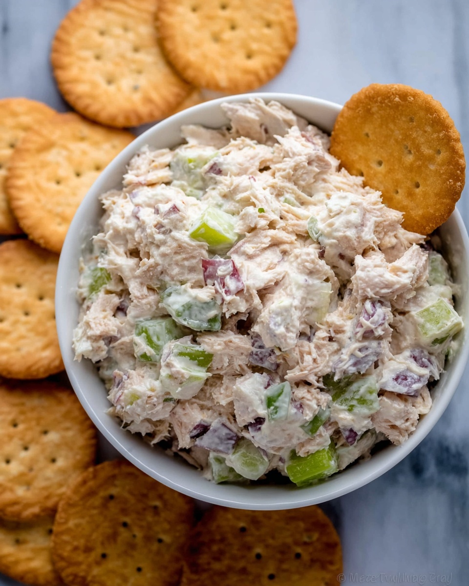 Apple Tuna Salad with Toasted Nuts Recipe - Recipe Image
