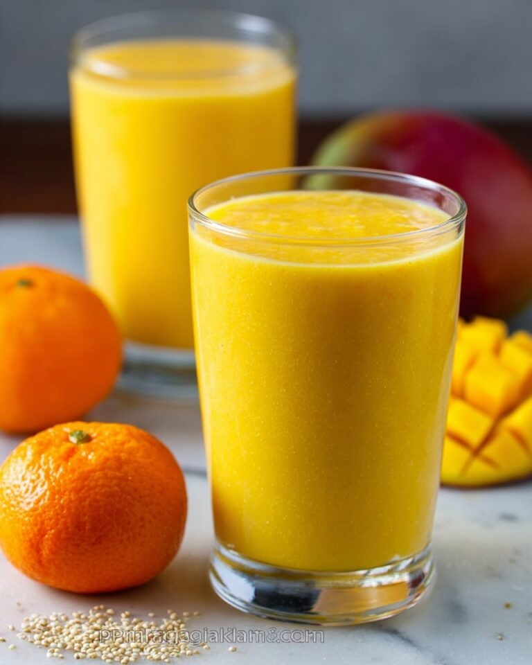 Tropical Mango Pineapple Smoothie Recipe