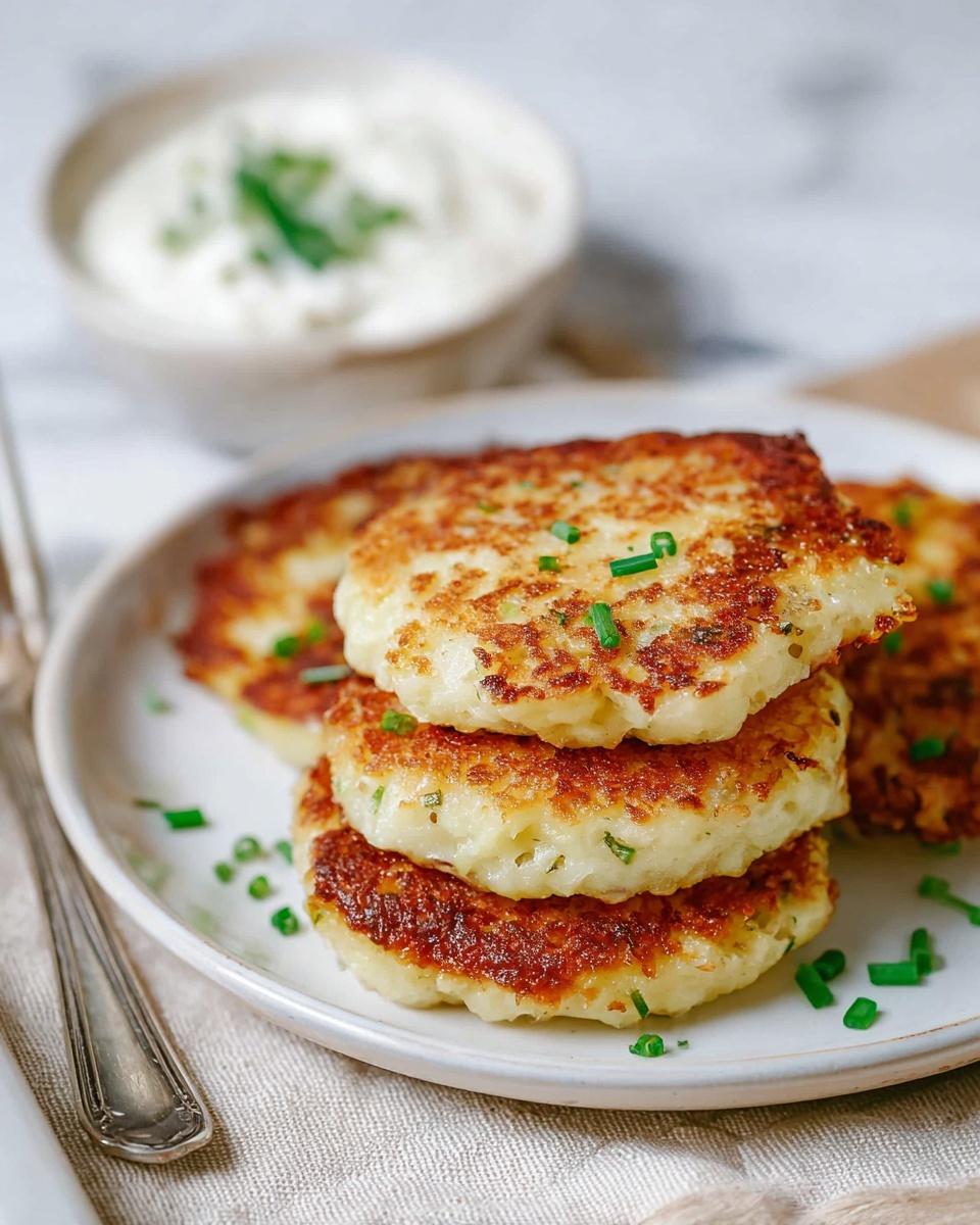 Meat-Stuffed Potato Pancakes (Draniki) Recipe - Recipe Image