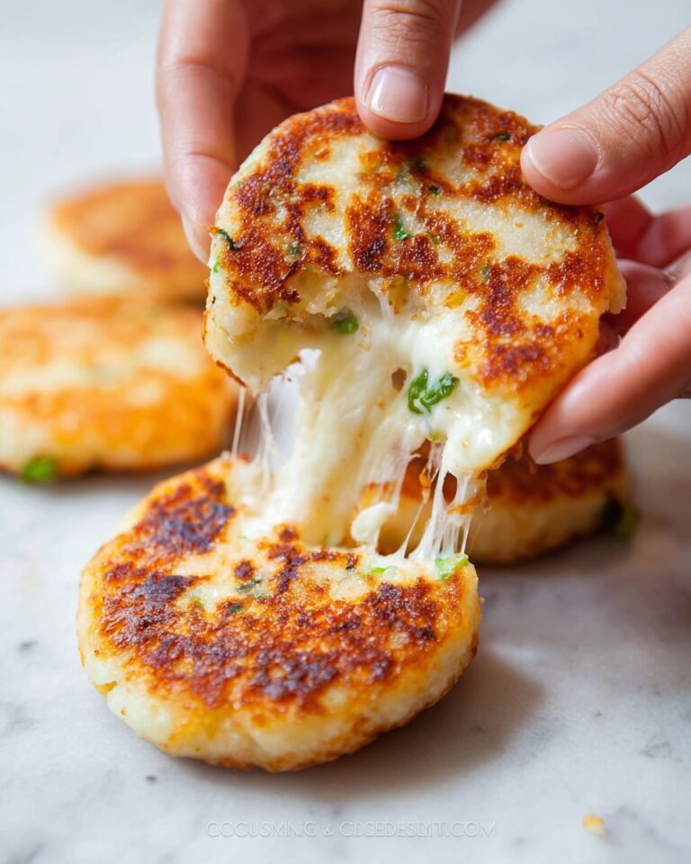 Cheesy Potato Pancakes Recipe