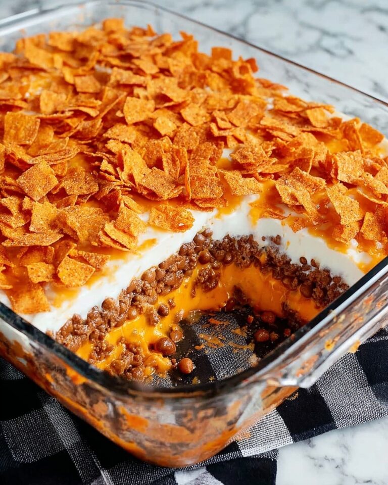 Crunchy & Cheesy Dorito Meatloaf Casserole – A Bold Twist on a Classic Recipe