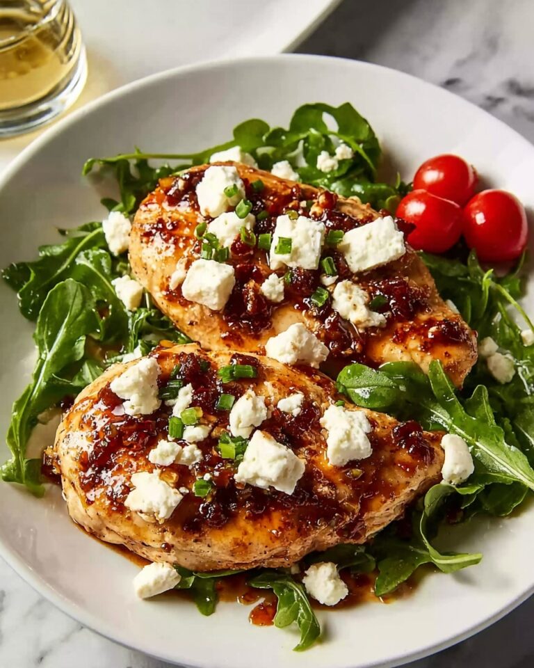 Crispy Hot Honey Feta Chicken Recipe