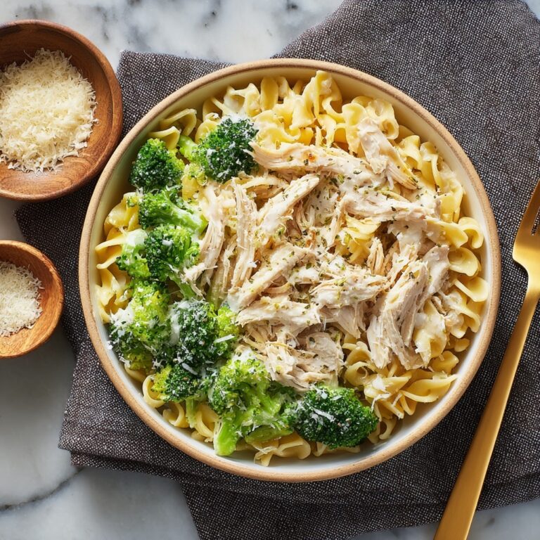 Creamy Rotisserie Chicken & Broccoli Pasta: 35-Minute High Protein Meal Recipe