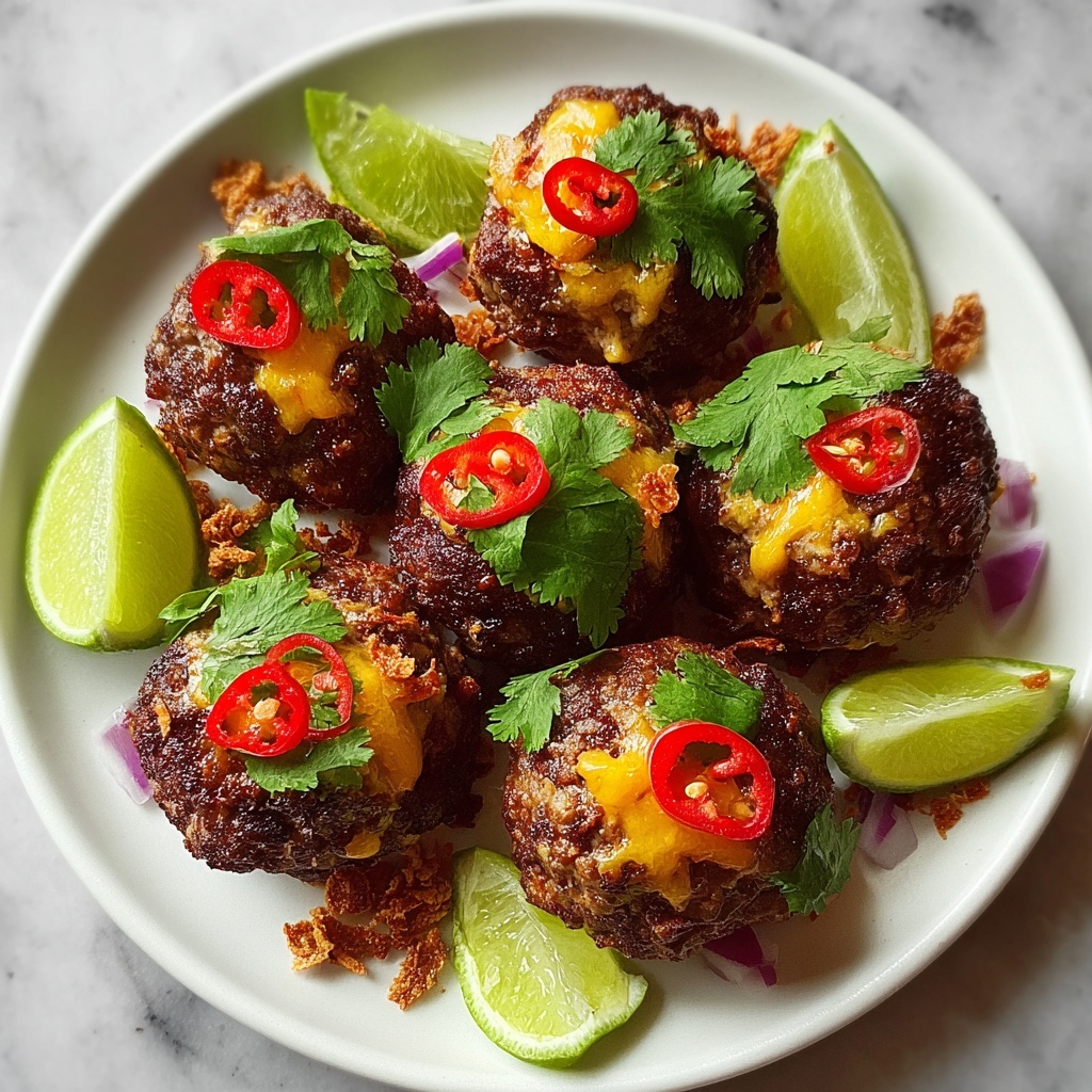 Spicy Mexican Donkey Balls Recipe - Recipe Image