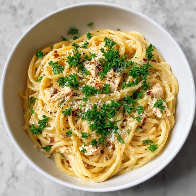 One Pot Creamy Garlic Pasta Recipe