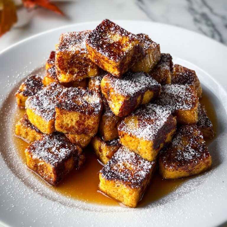 Pumpkin French Toast Bites Recipe