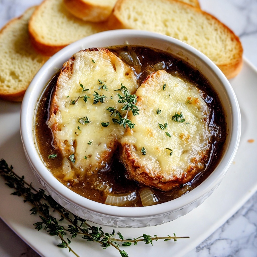 Slow Cooker French Onion Soup Recipe - Recipe Image