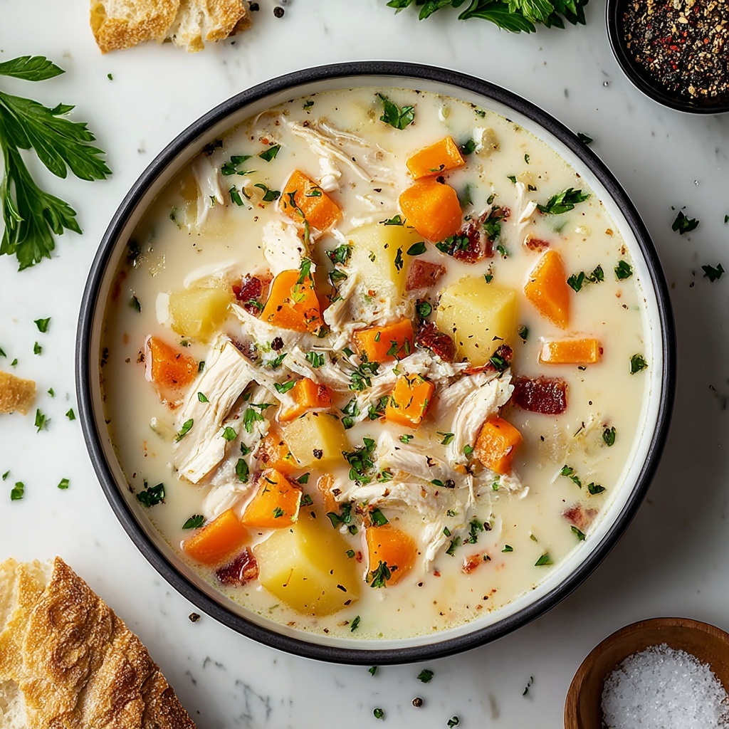 Creamy Crack Chicken Soup Recipe - Recipe Image