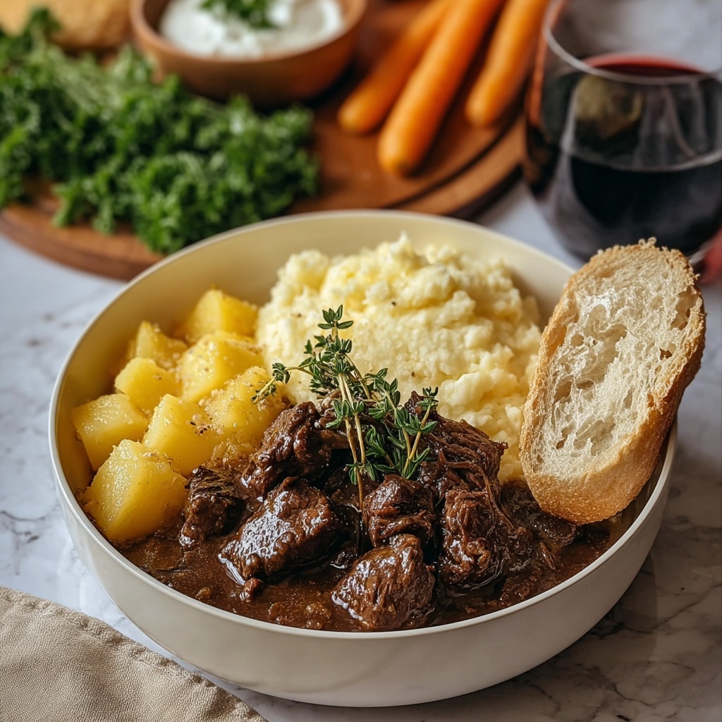 Pioneer Woman Beef Tips and Gravy Recipe - Recipe Image