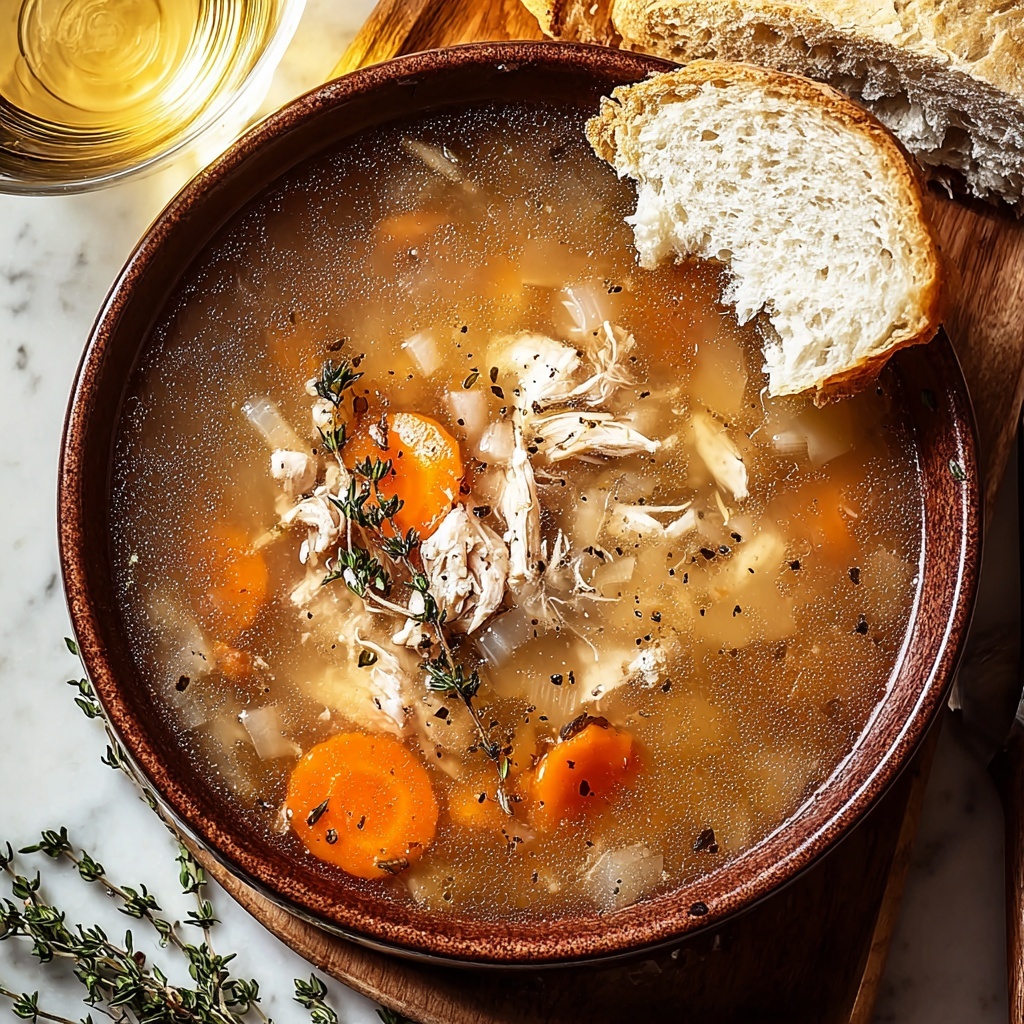 French Onion Chicken Soup Recipe - Recipe Image