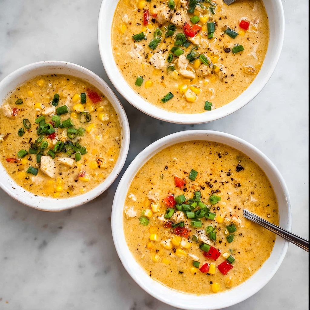 Creamy Chicken Corn Chowder Recipe - Recipe Image