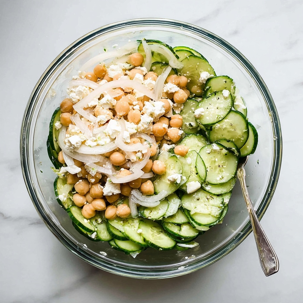Chickpea Cucumber Salad Recipe - Recipe Image