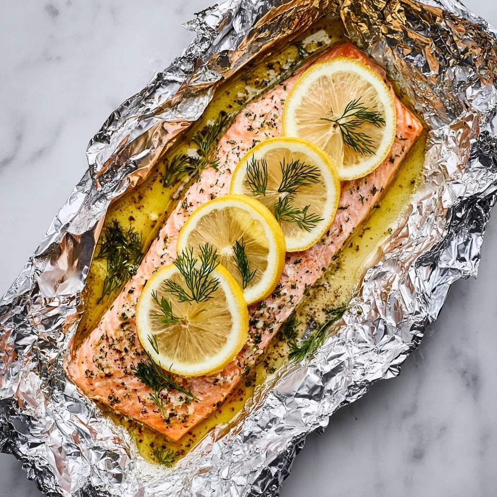 Salmon in Foil Recipe - Recipe Image