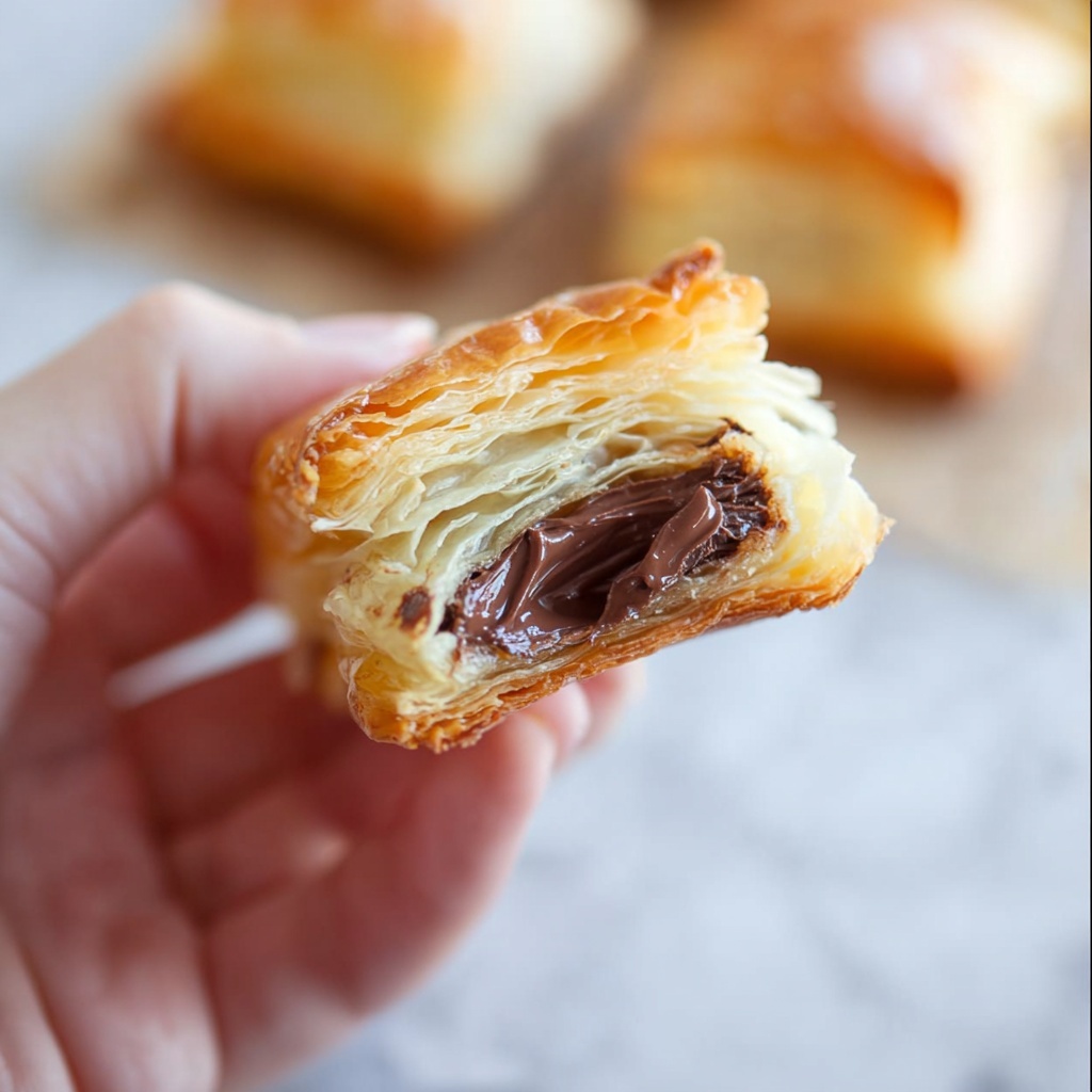 2 Ingredient Nutella Puffs Recipe - Recipe Image