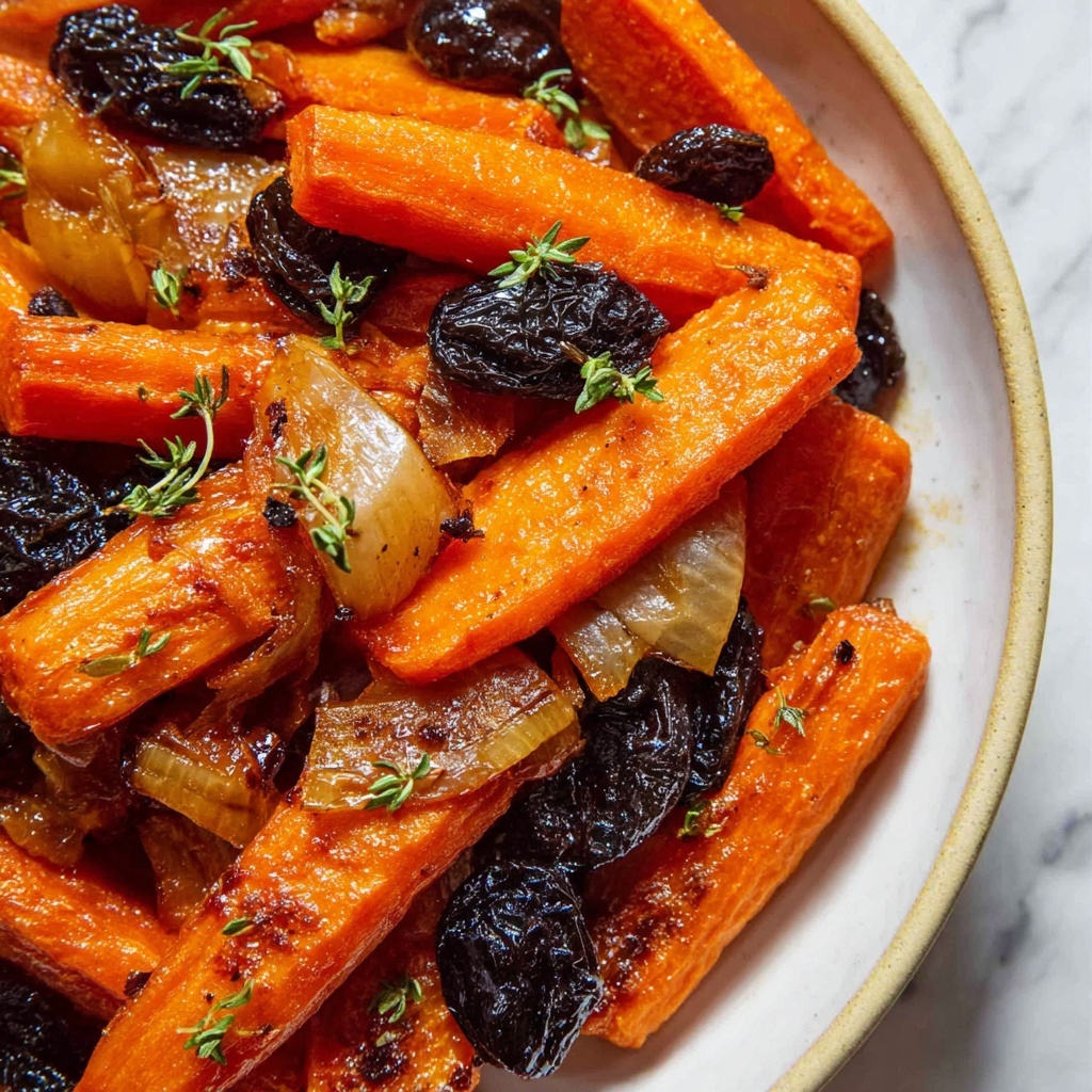 Apple Cider Roasted Carrots with Plums and Prunes Recipe - Recipe Image