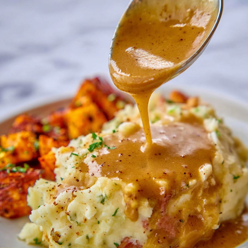 Best Make Ahead Gravy for Turkey Recipe - Recipe Image