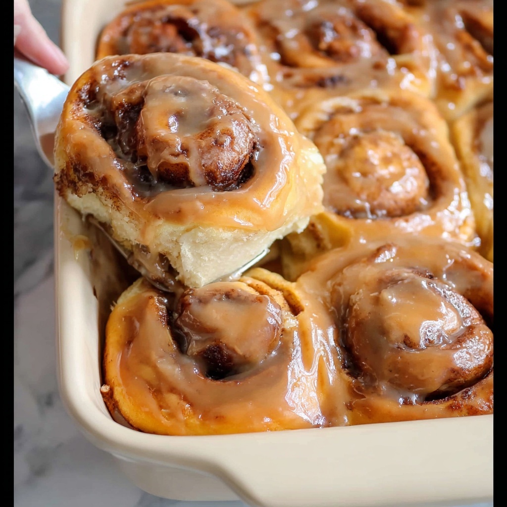 Almost One Hour Pumpkin Cinnamon Rolls with Caramel Cream Cheese Frosting Recipe - Recipe Image
