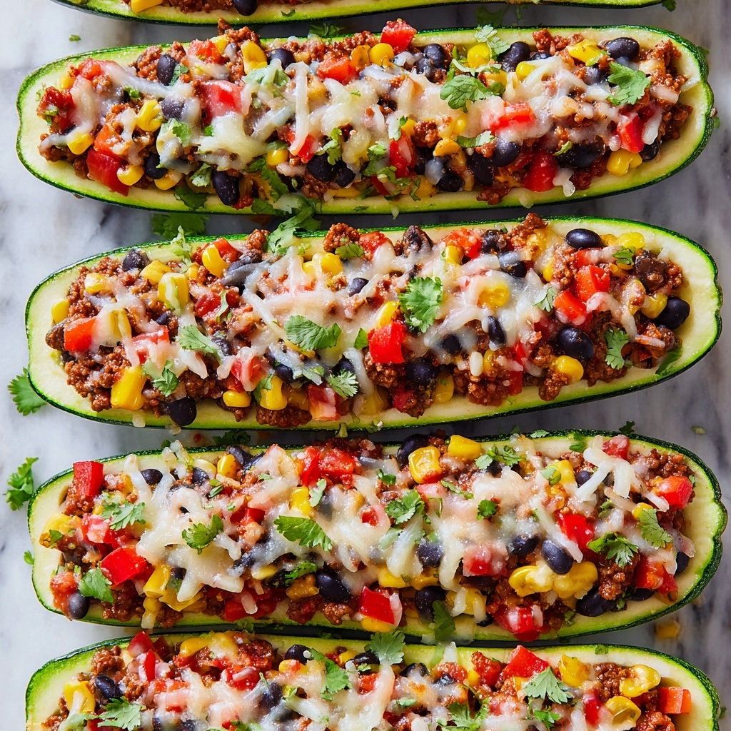 Mexican Zucchini Boats Recipe - Recipe Image