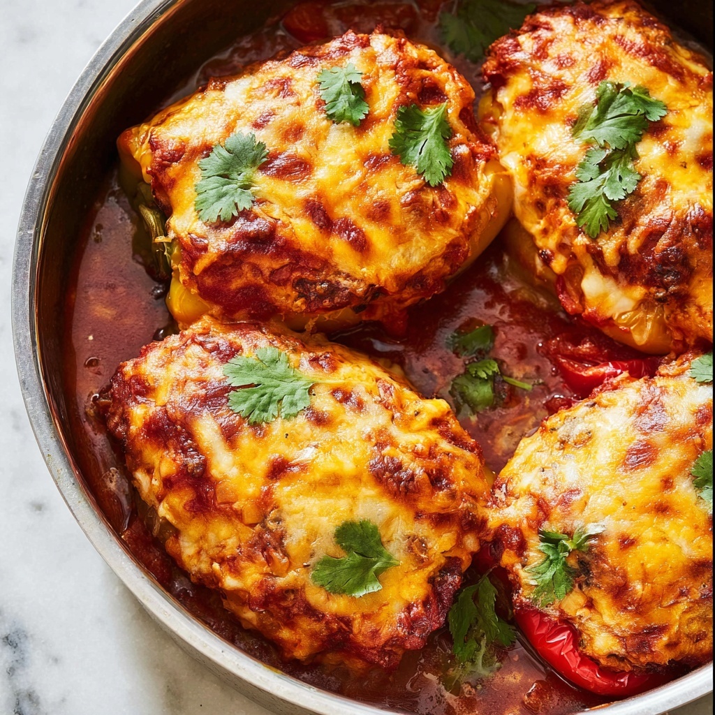 Enchilada Stuffed Chicken Breast Recipe - Recipe Image