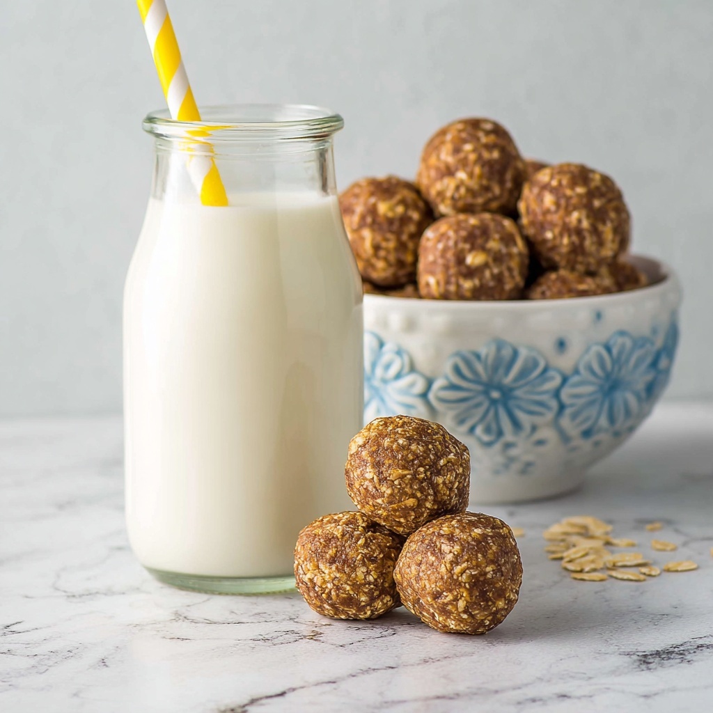 Banana Bread Protein Balls Recipe - Recipe Image