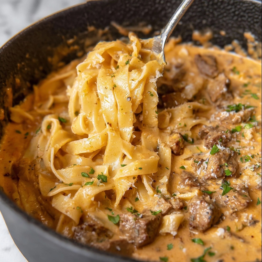 Beef Stroganoff Soup Recipe - Recipe Image
