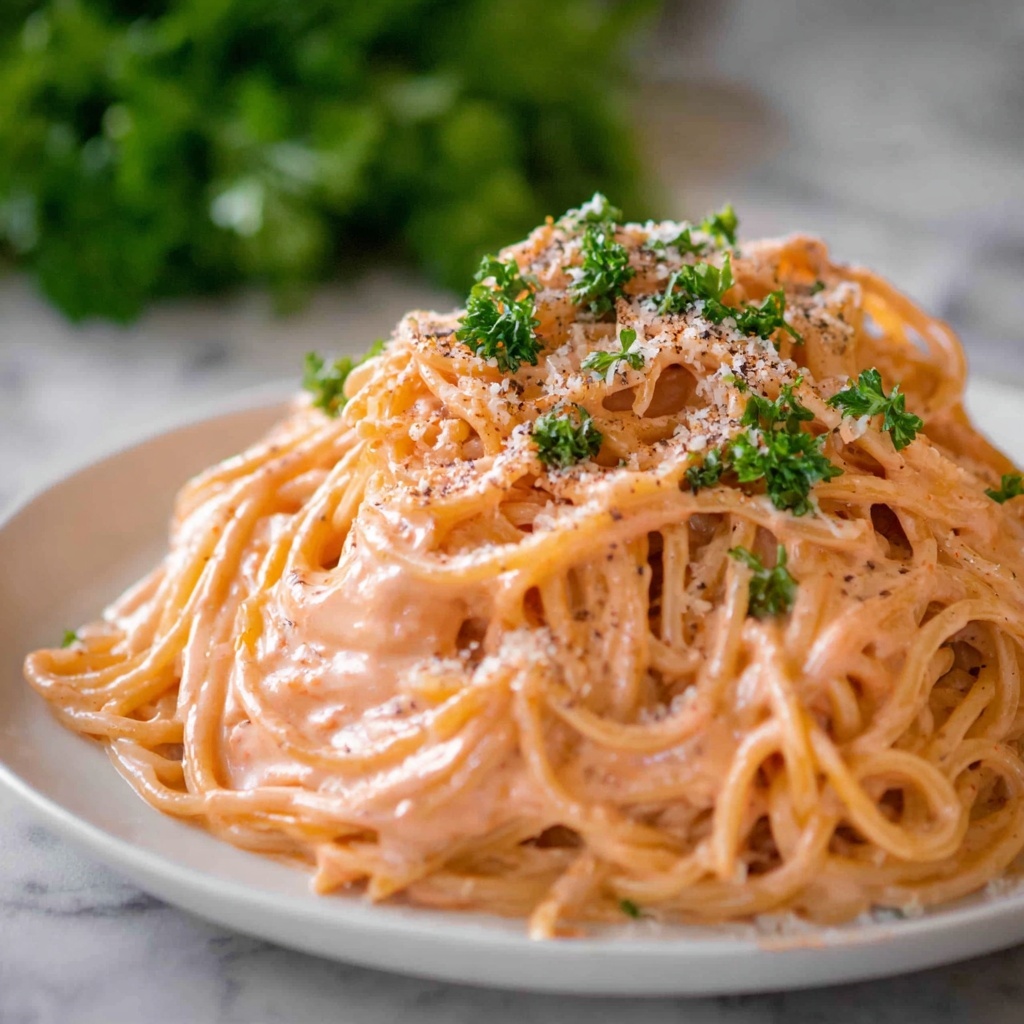 Creamy Tomato Pasta Recipe - Recipe Image