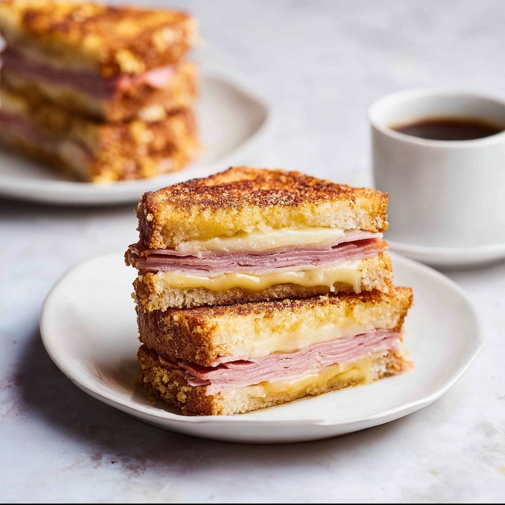 Monte Cristo Sandwich (Ham, Cheese & French Toast) Recipe - Recipe Image
