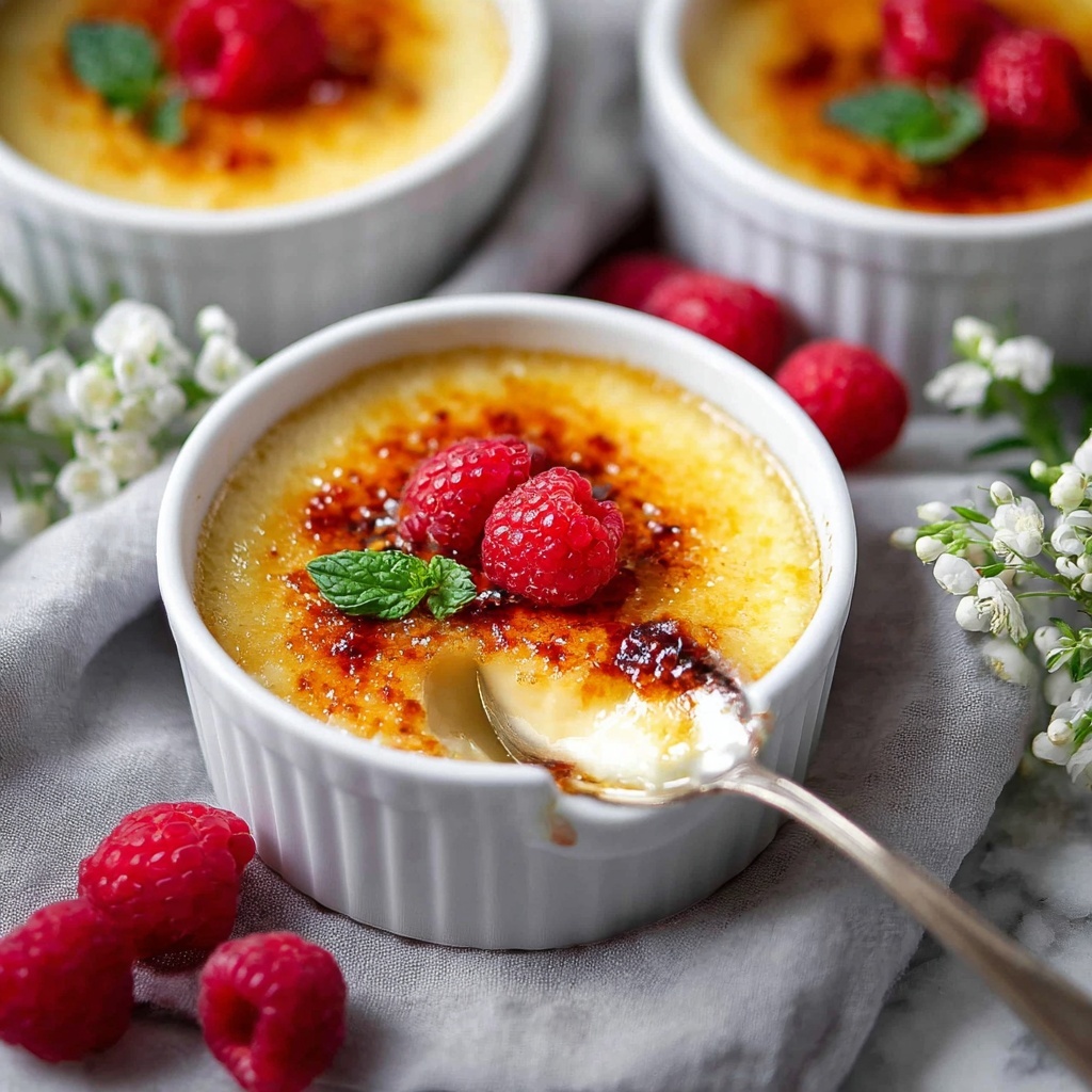 Crème Brûlée (French Vanilla Custard) Recipe - Recipe Image