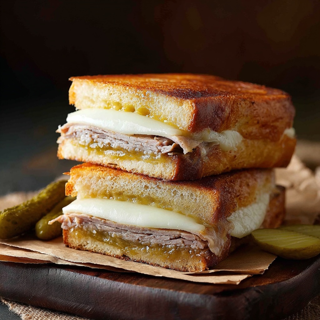 Cuban Pork Sandwich (Cubanos) Recipe - Recipe Image