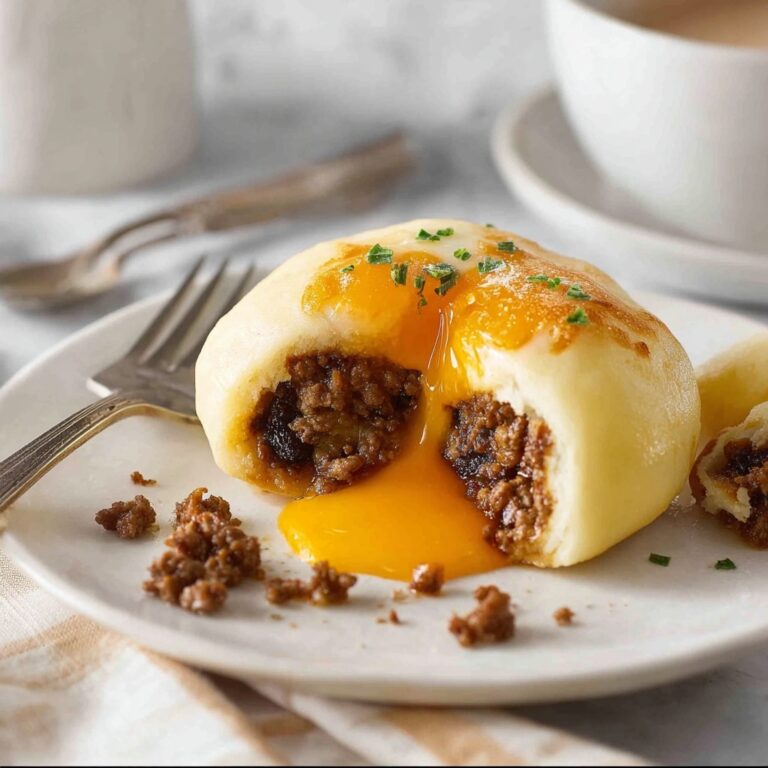 Sausage and Egg Stuffed Potatoes Recipe