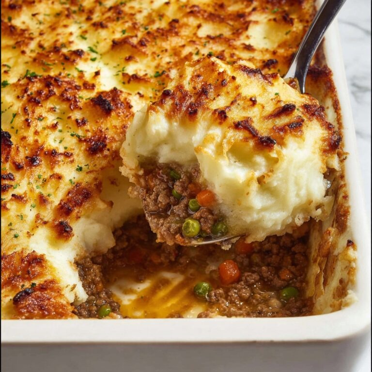 Hearty Shepherd’s Pie with Lamb and Vegetables Recipe