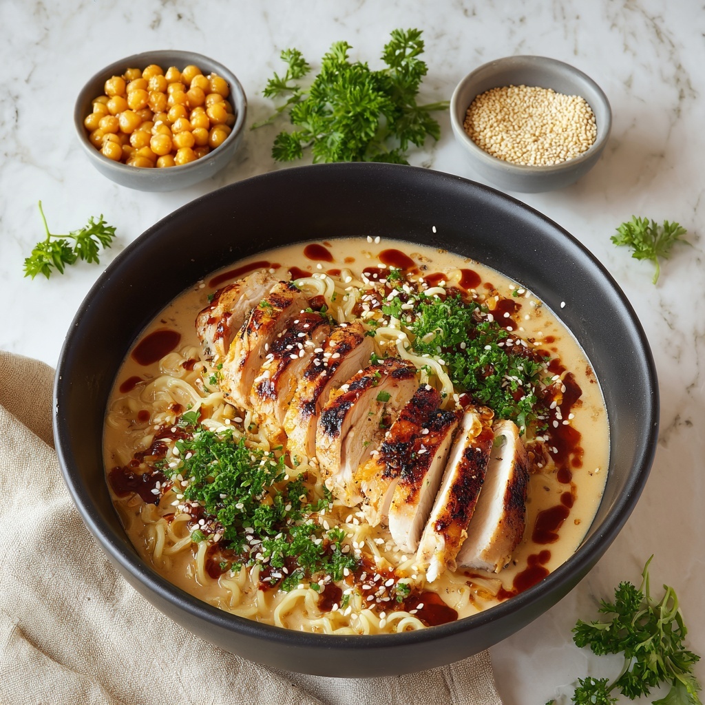 Marry Me Chicken Ramen Recipe - Recipe Image