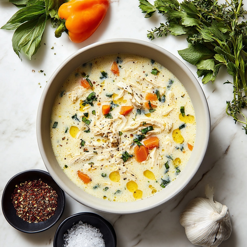 Creamy Buffalo Chicken Soup Recipe - Recipe Image