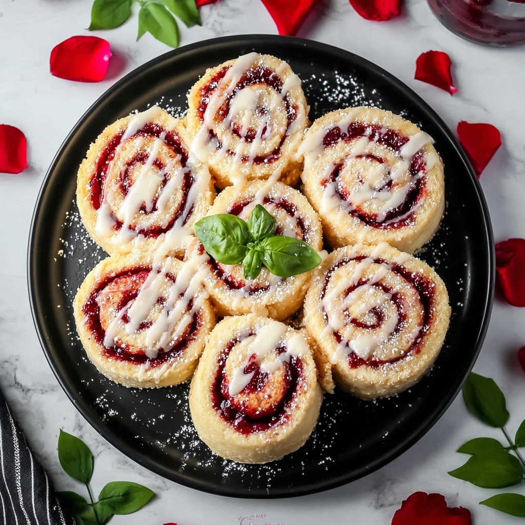Heavenly Red Velvet Cinnamon Rolls Recipe - Recipe Image