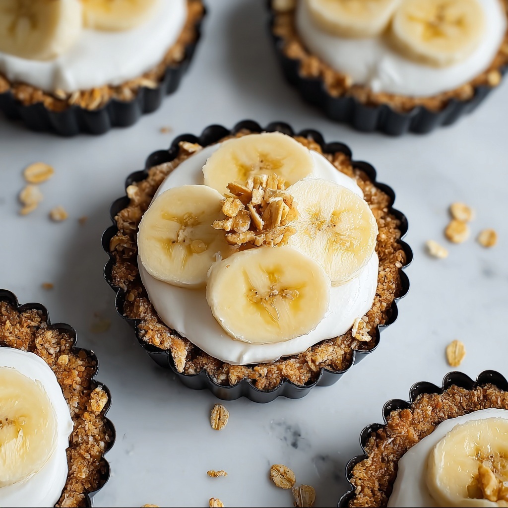 No-Bake Mini Banana Cream Pies Recipe - Recipe Image