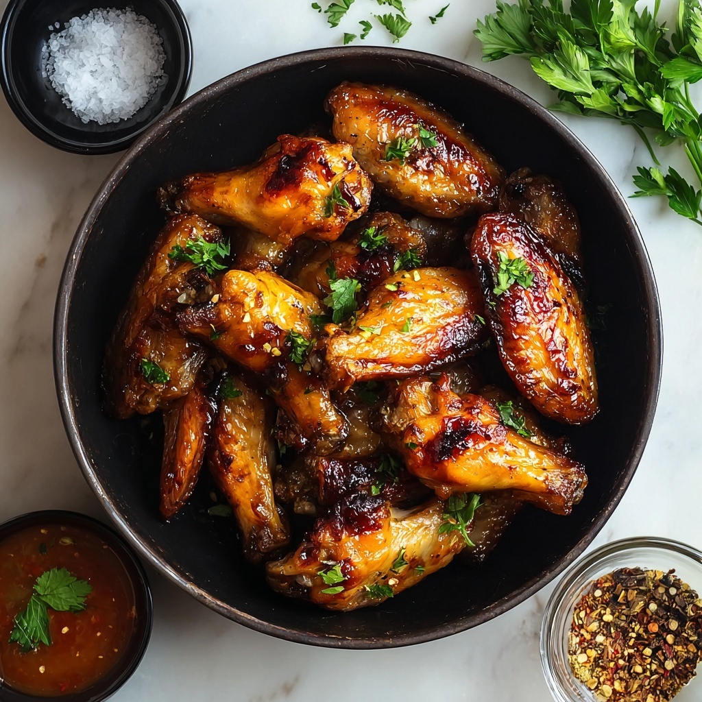 Crispy Baked Wings Recipe - Recipe Image