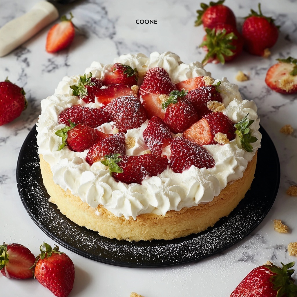 Strawberry Shortcake Cake Recipe - Recipe Image