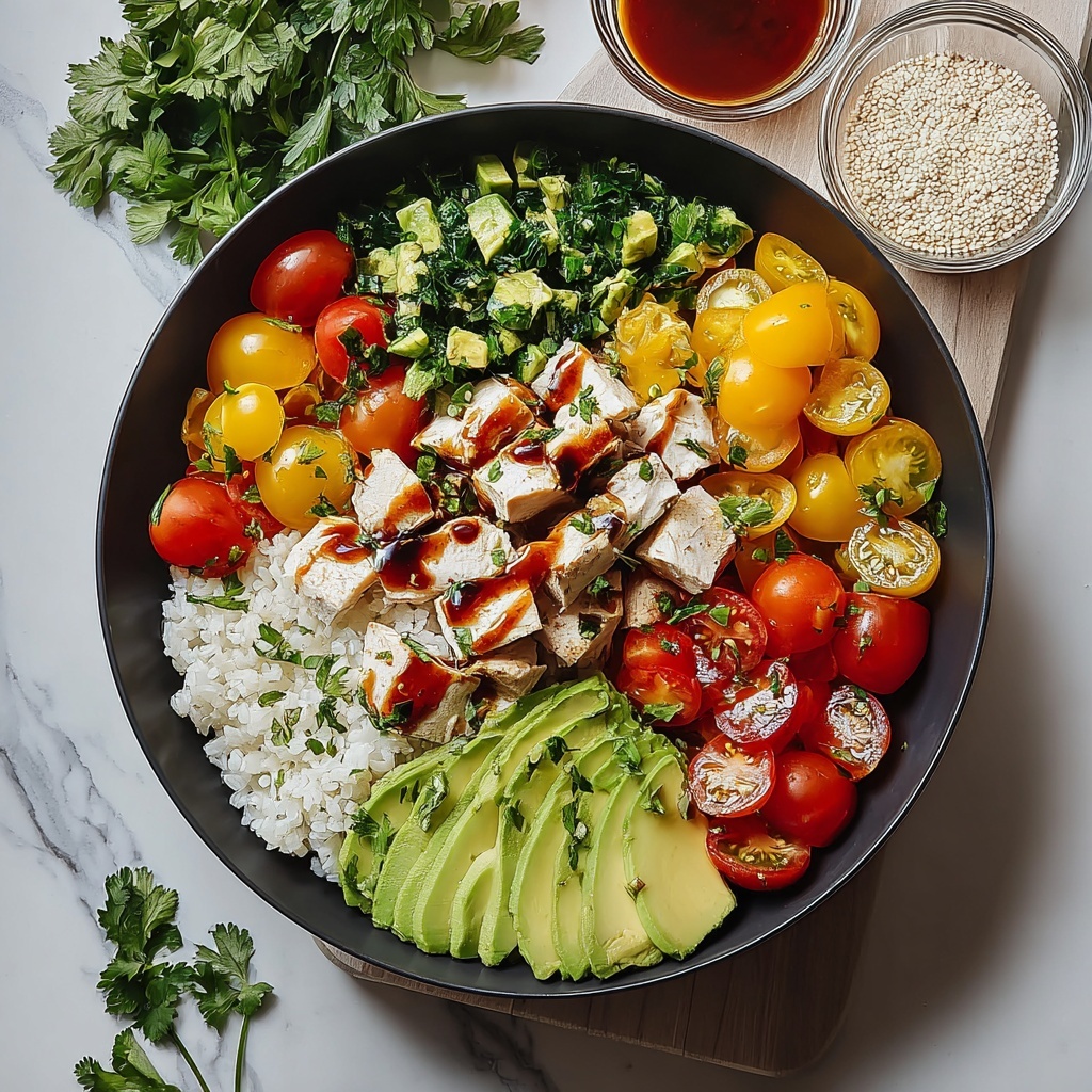 Cottage Cheese BBQ Chicken Bowl Recipe - Recipe Image