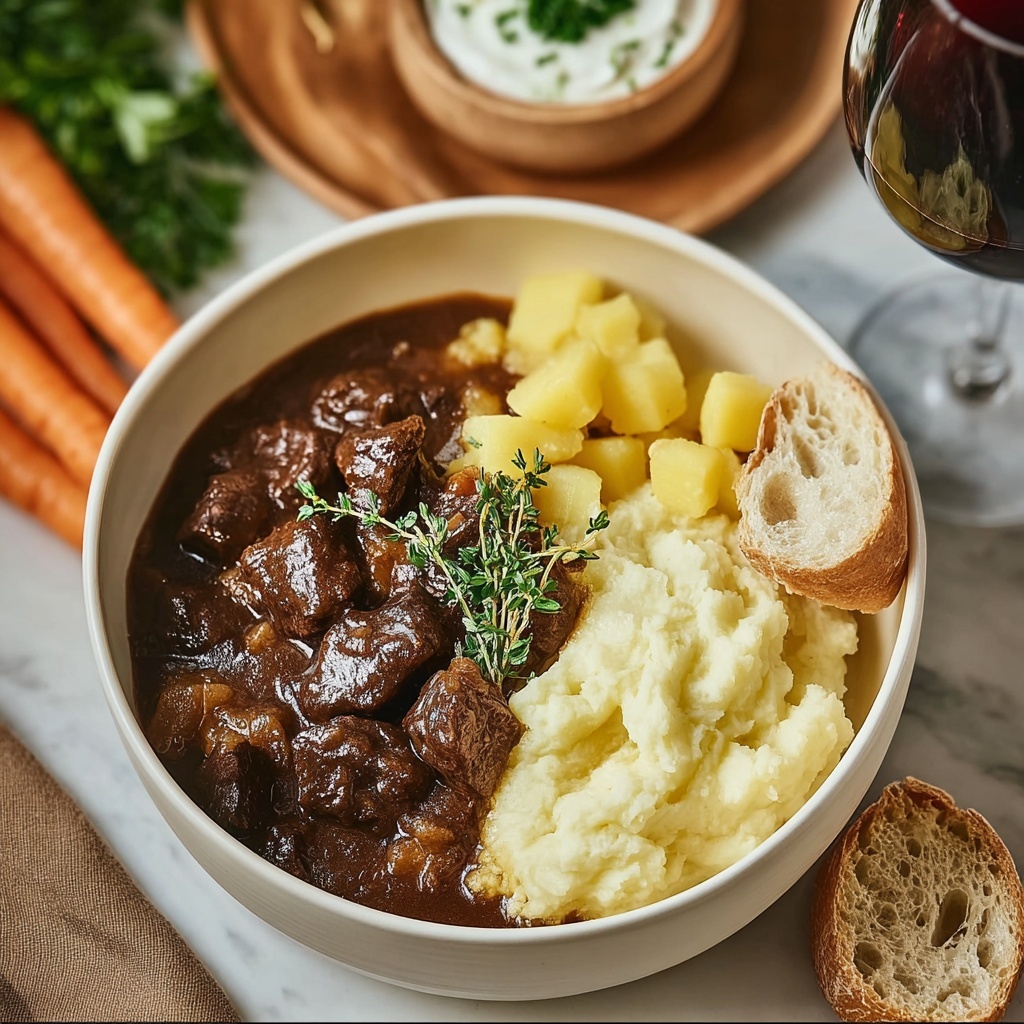 Pioneer Woman Beef Tips and Gravy Recipe - Recipe Image