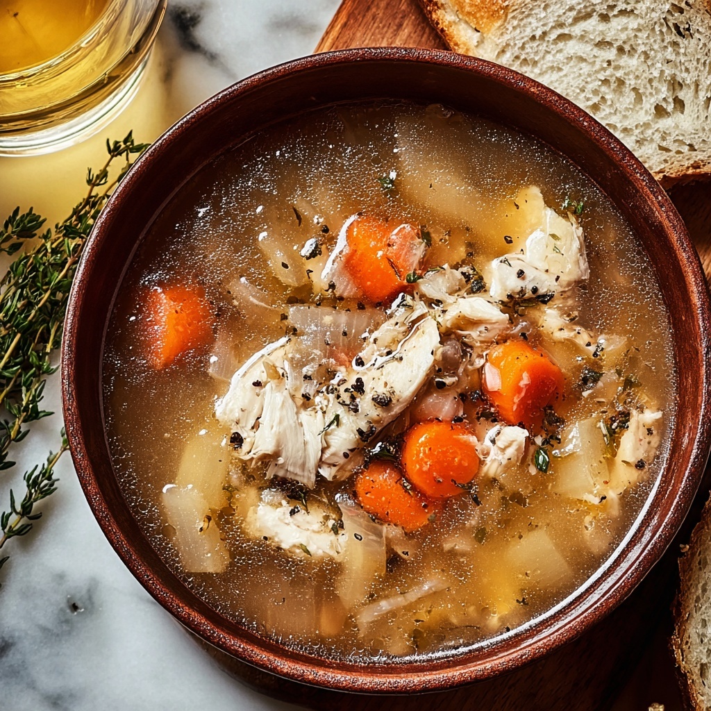 French Onion Chicken Soup Recipe - Recipe Image