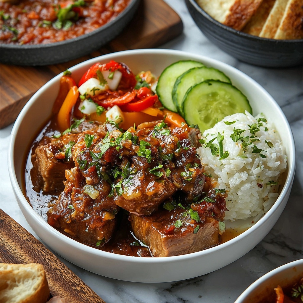 Korean Spicy Pork Bowls Recipe - Recipe Image
