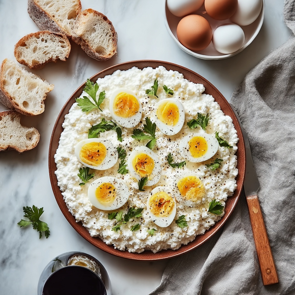 Simple Cottage Cheese Egg Salad Recipe - Recipe Image